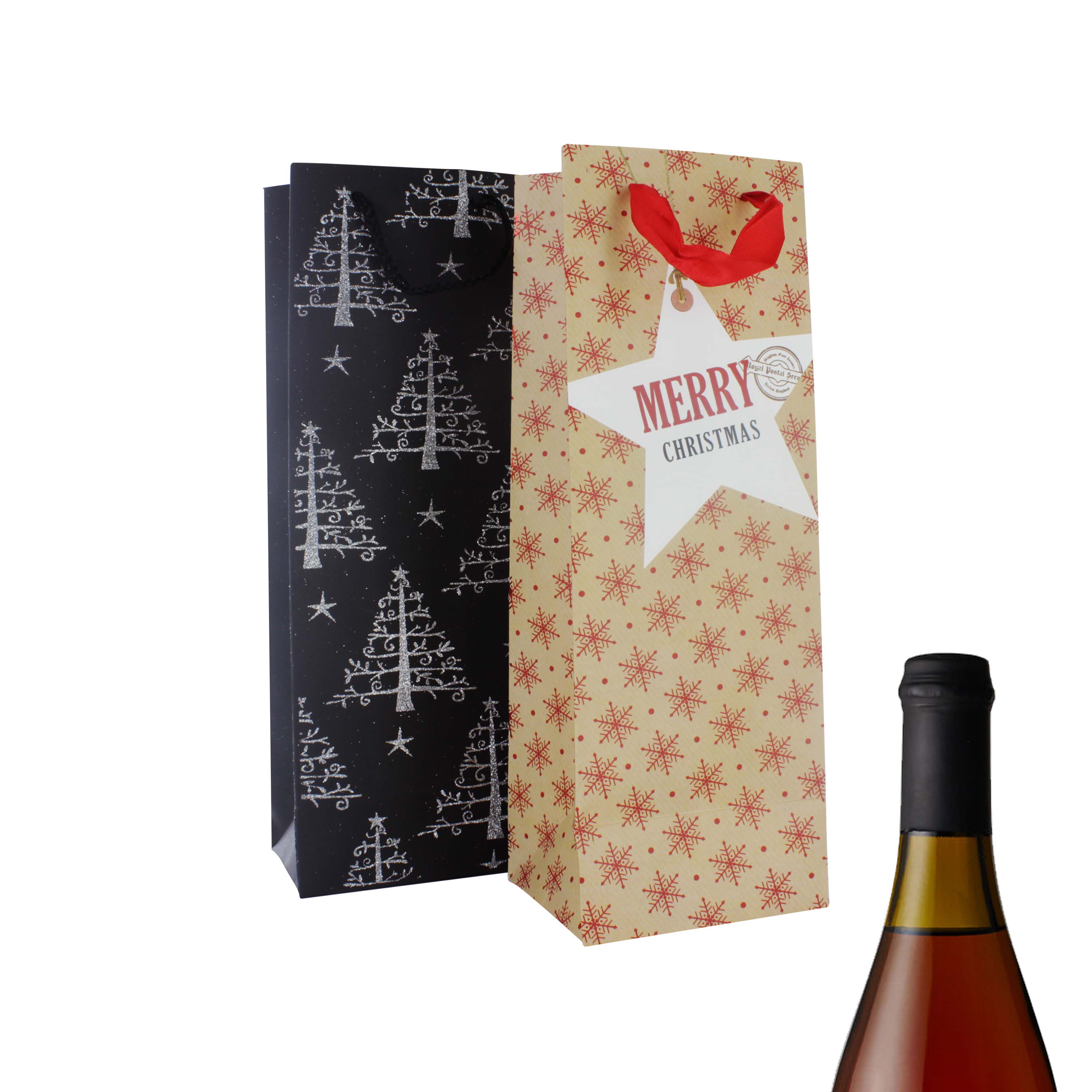 XMAS WINE GIFT BAG