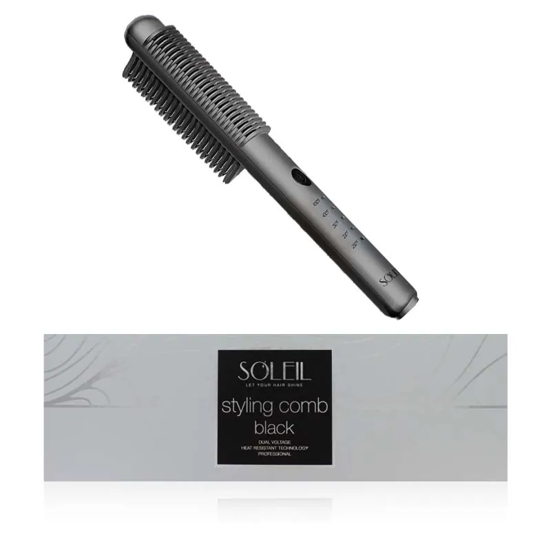 SOLEIL STYLING COMB BLACK L40HBSEU-B1