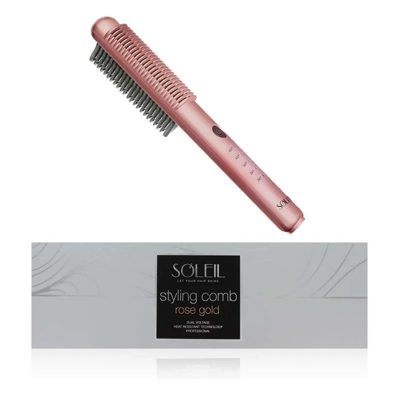 SOLEIL STYLING COMB ROSE GOLD L40HBSEU-M39