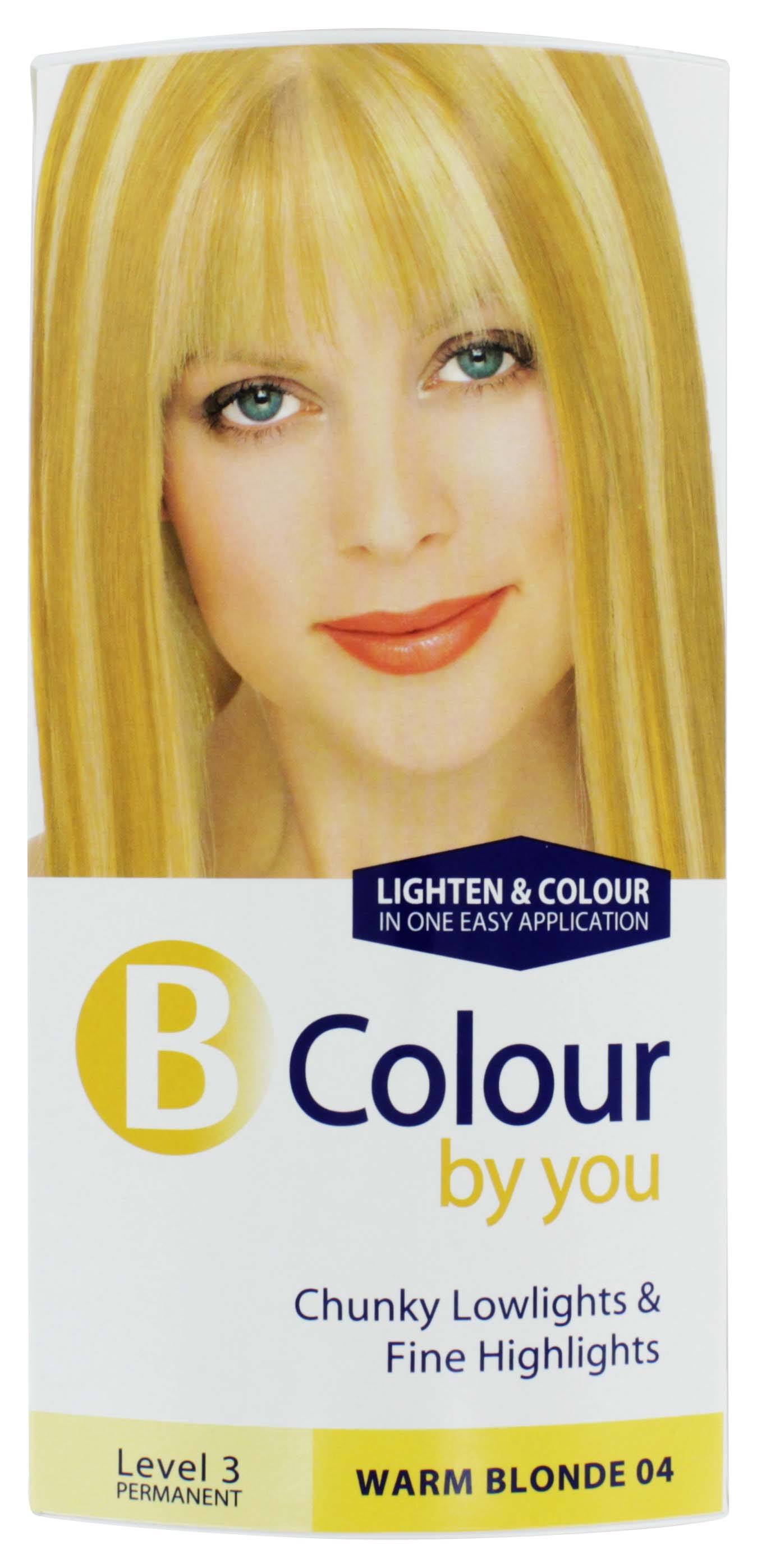 B COLOUR LIGHTEN & COLOUR KIT WARM BLONDE 04