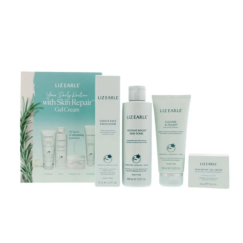 LIZ EARLE YOUR DAILY ROUTINE WITH GEL CREAM KIT