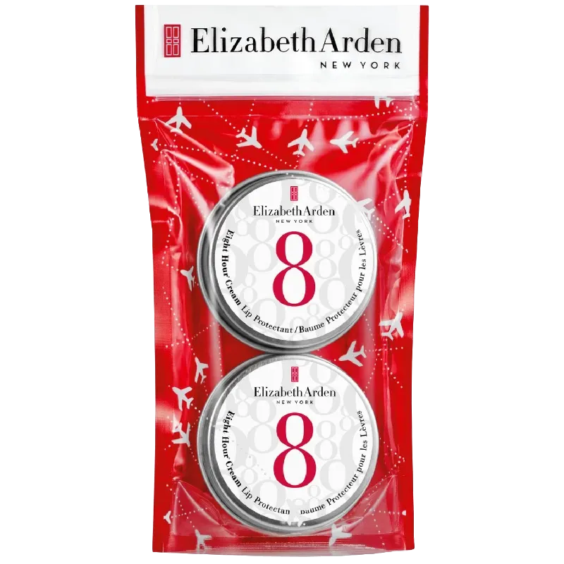 ELIZABETH ARDEN LIP PROTECT TIN 13ml***TWIN PK