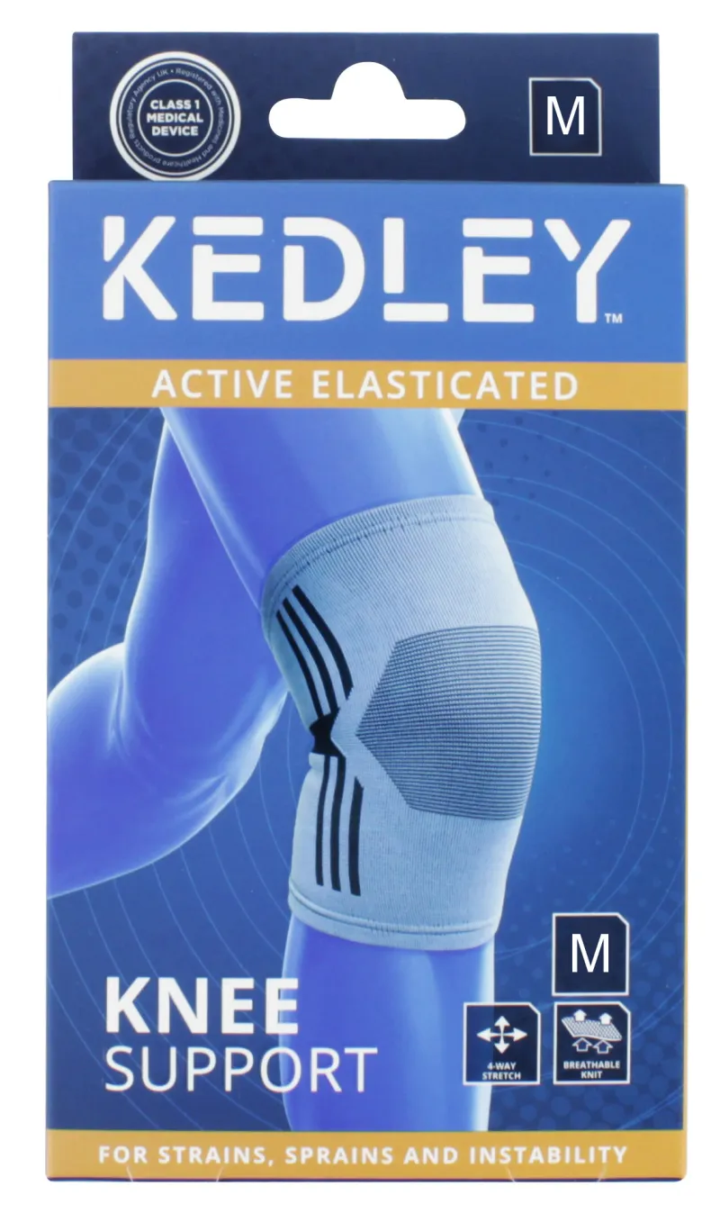 KEDLEY ELASTICED KNEE SUPPORT MEDIUM KED001