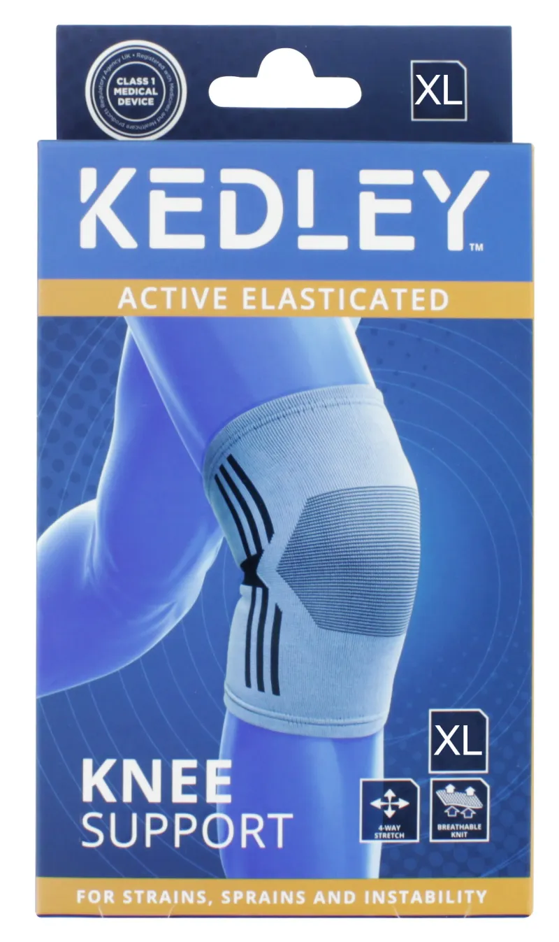KEDLEY ELASTICED KNEE SUPPORT X-LARGE KED003