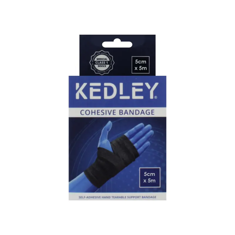 KEDLEY COHESIVE BANDAGE 5cm x 5m KED036
