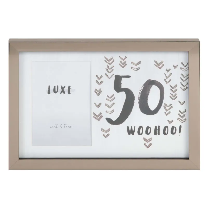 HP11750  50 YEAR PHOTO FRAME