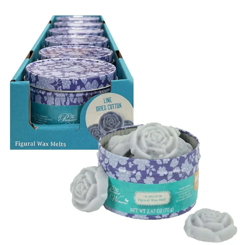 PIONEER  WOMAN WAX MELTS TIN LINE DRIED COTTON 70g