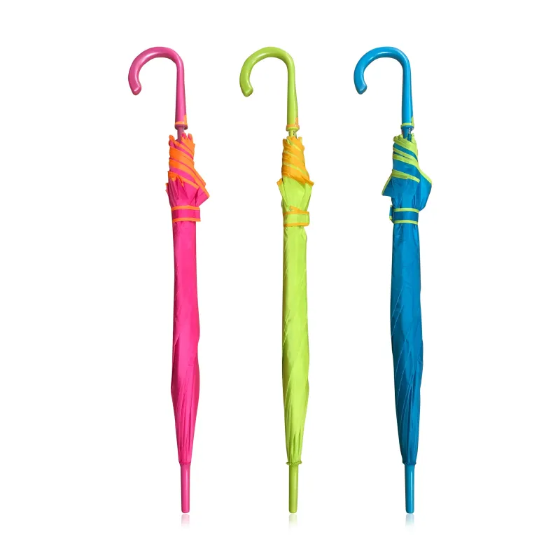 LA-46-FRP-U UMBRELLA  AUTOMATIC U HANDLE NEON