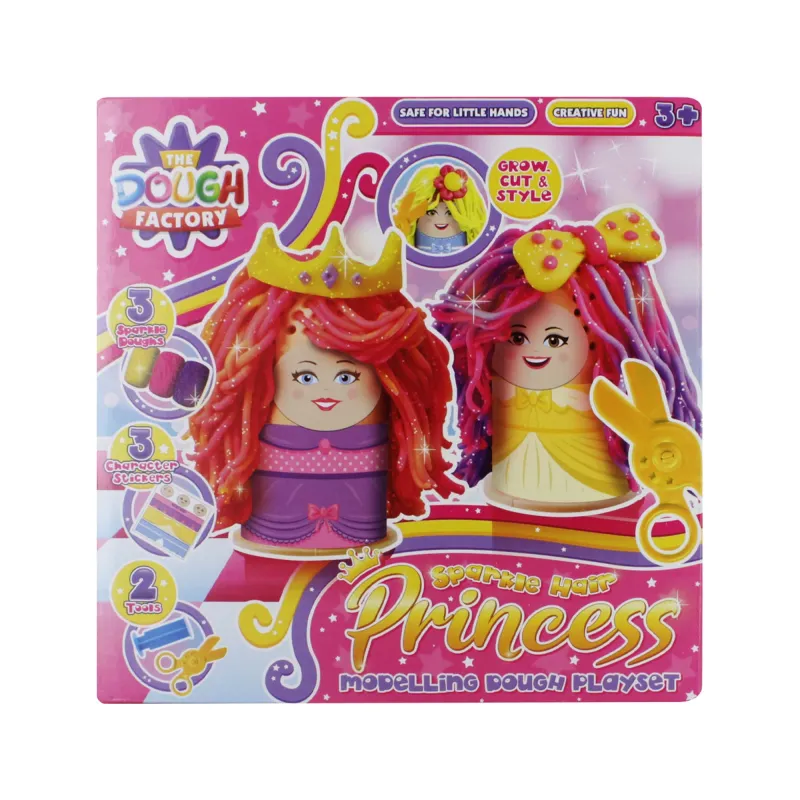 PRINCESS HAIR DOUGH PLAYSET