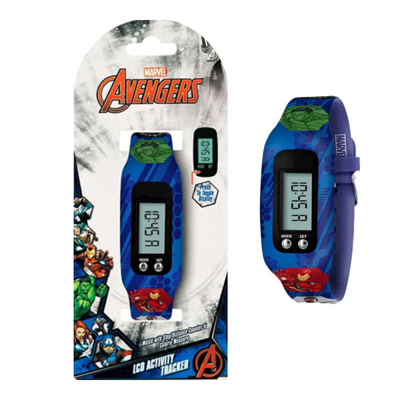AVENGERS LCD ACTIVITY TRACKER WATCH
