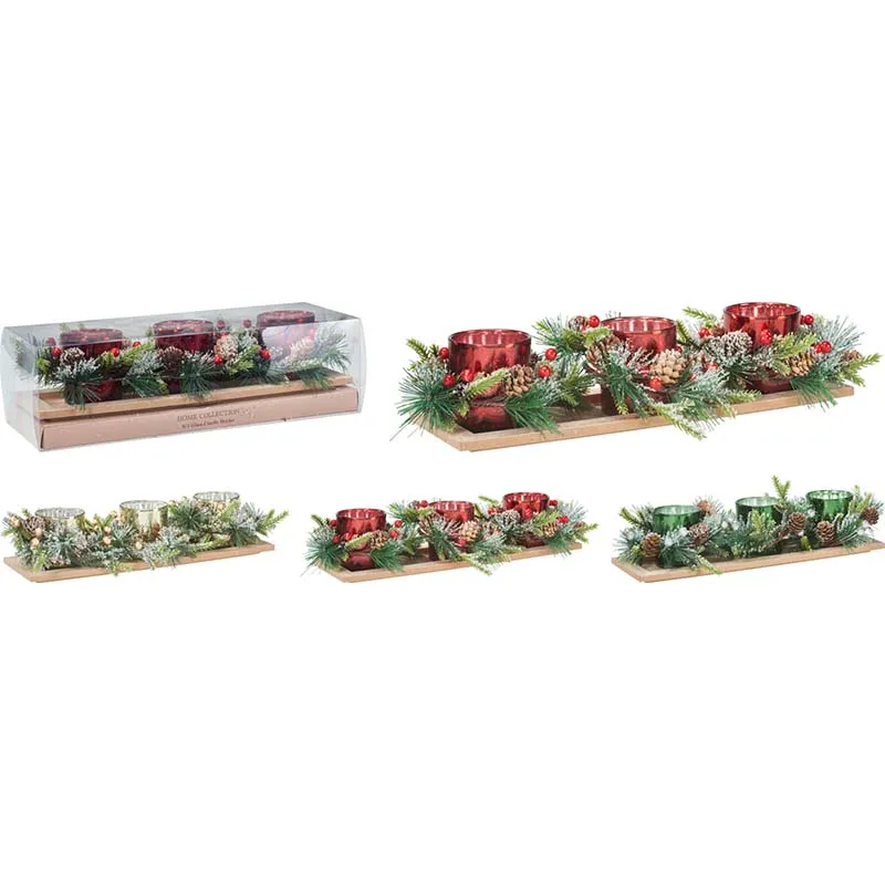 ACC703170 TEALIGHT HOLDER wreath