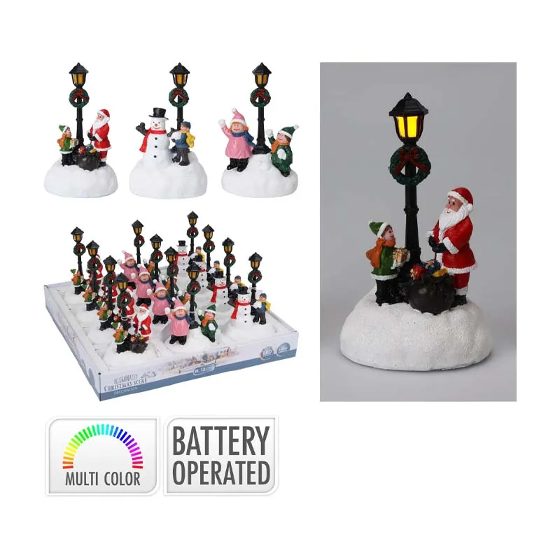 ABG102000 XMAS SCENERY LANTERN 3ASS