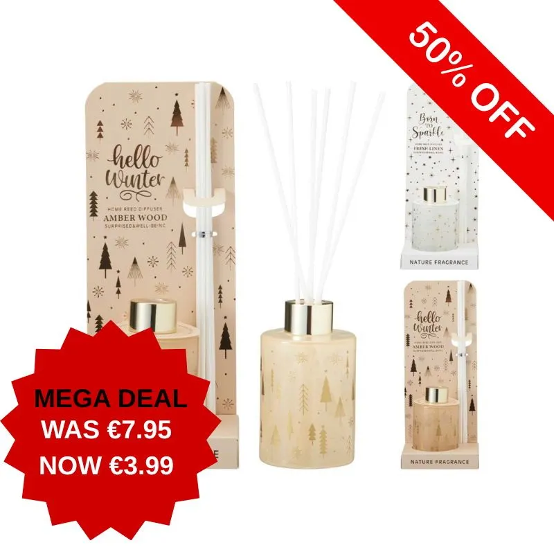 ACC702310 DIFFUSER 100ML 6X9CM 2ASS ***SPECIAL 25