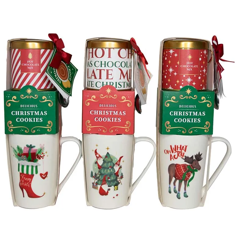 880145 XMAS MUG COOKIES GIFT SET x 12...DS