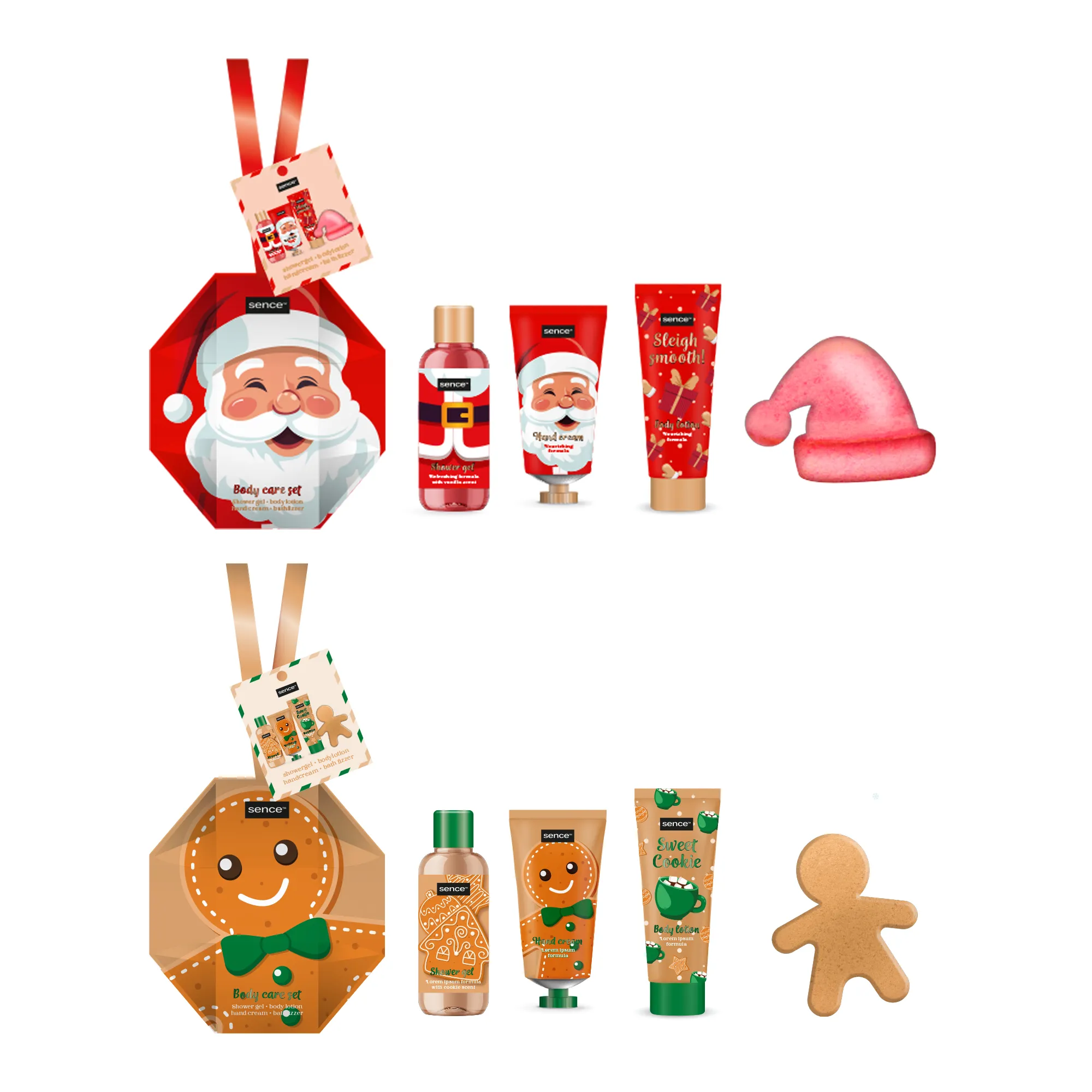 2052755 SENCE XMAS LIST BEAUTY BAUBLE