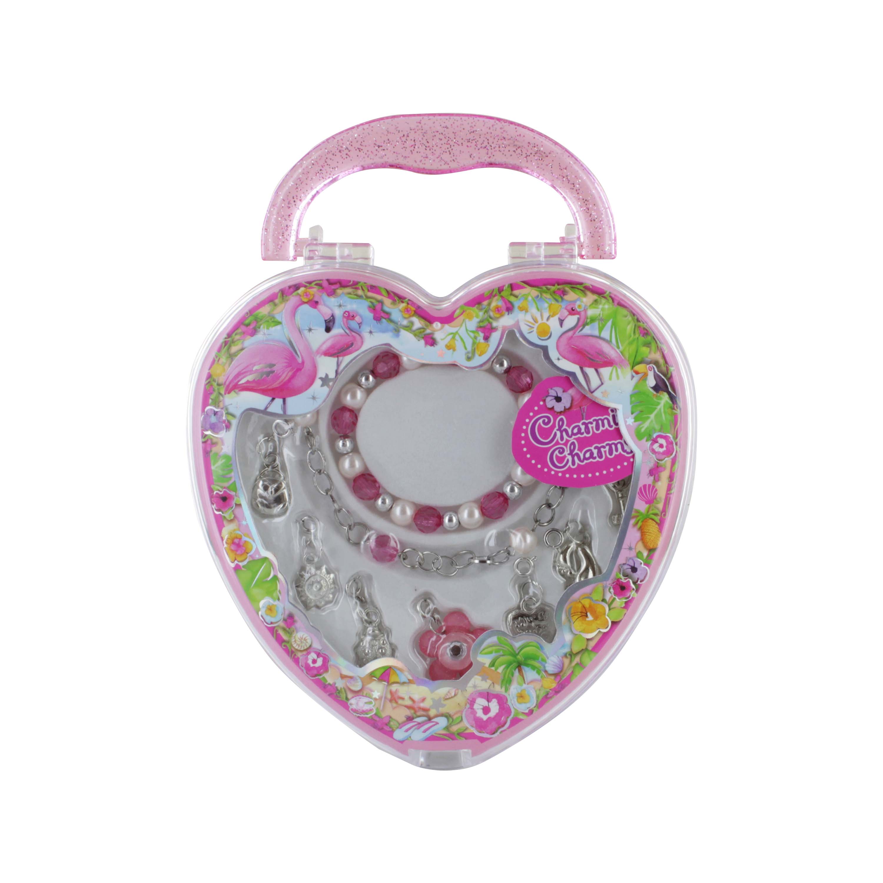 C-328FM FLAMINGO HEART JEWELLERY IN CASE