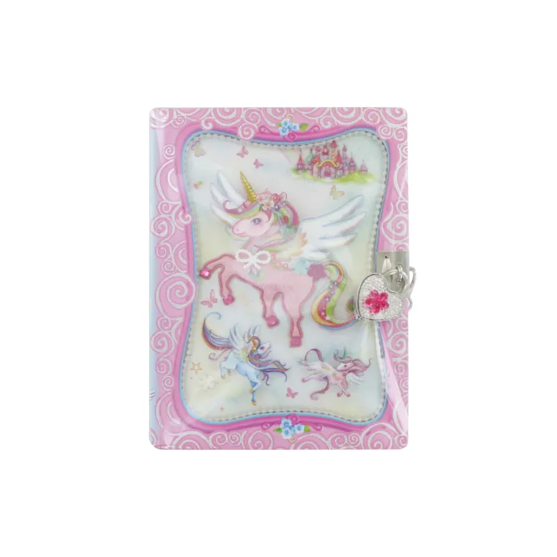 530NUC UNICORN DIARY WITH LOCK