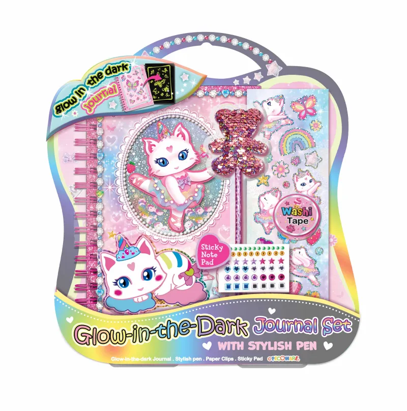 533BKN GLOW IN THE DARK JOURNAL SET