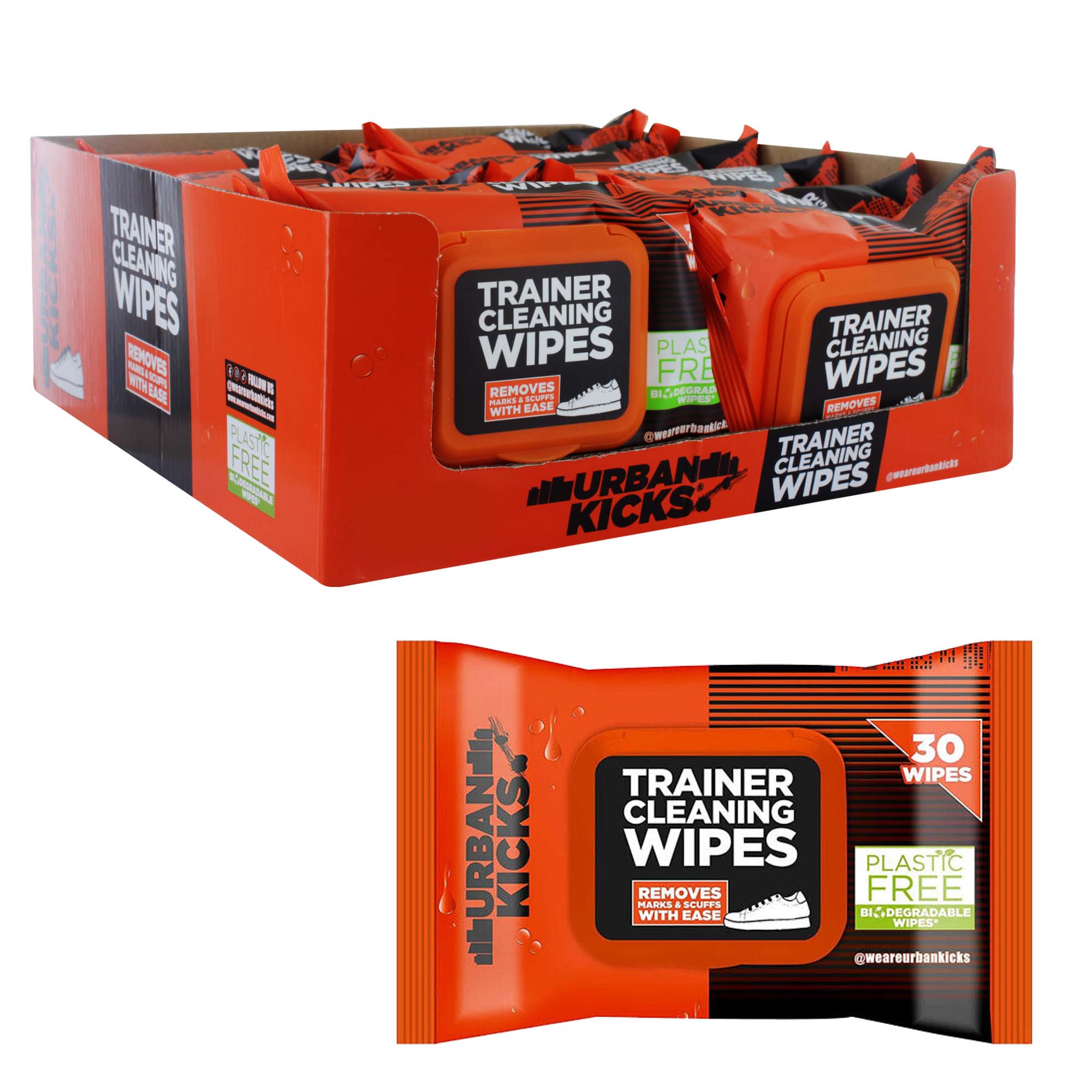 TRAINER WIPES 30PK UK002