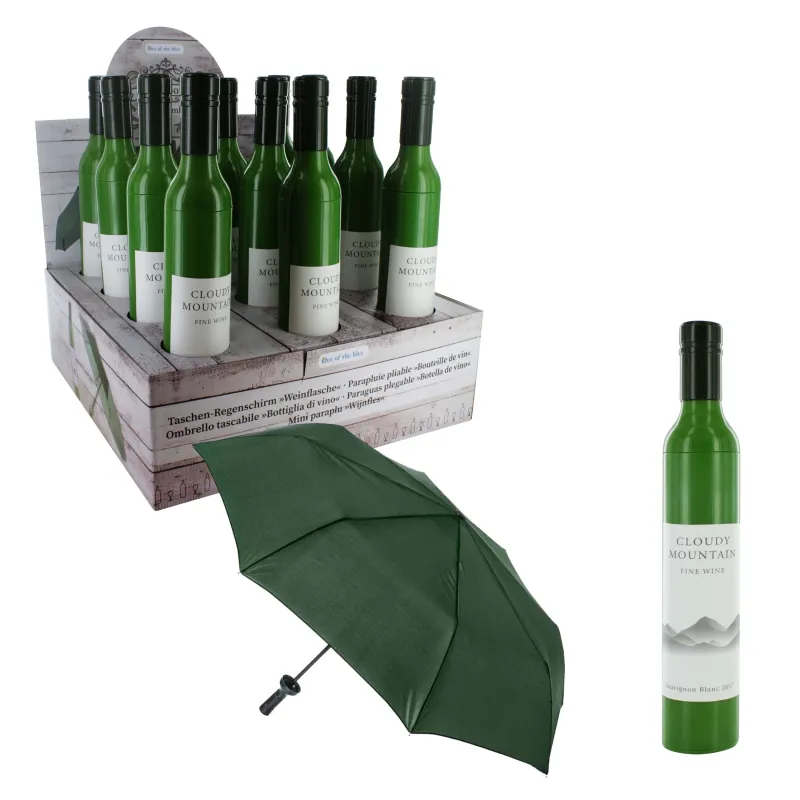 61/1841 WHITE WINE BOTTLE UMBRELLA x12