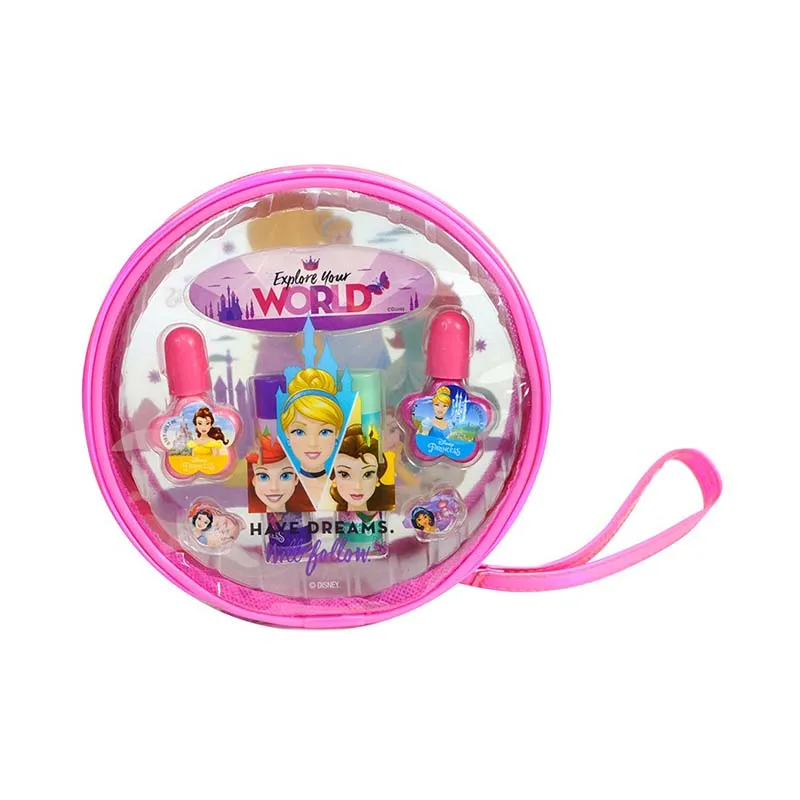 1599025E MARKWINS PRINCESS LIP & NAIL CLUTCH BAG