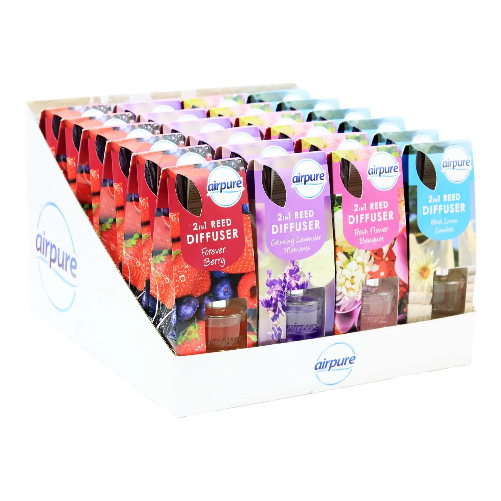 AIRPURE 2 IN 1 REED DIFFUSER 30ml x24