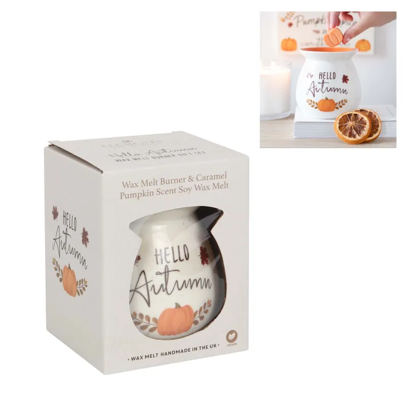 AU_70122 HELLO AUTUMN BURNER GIFT SET