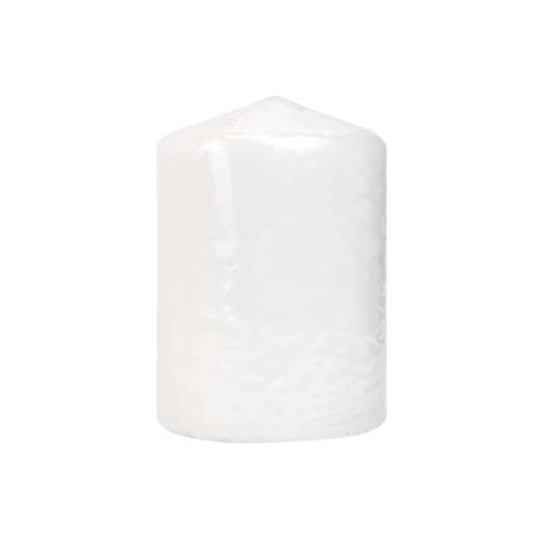 981779 PILLAR WHITE CANDLE 8cmx6cm