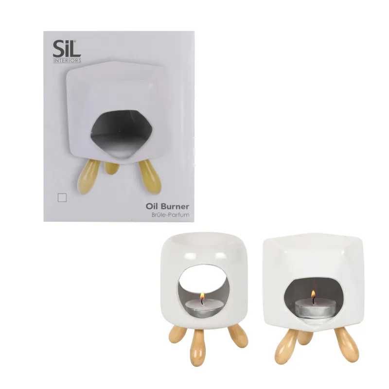 FR_1236 wooden legs oil burner