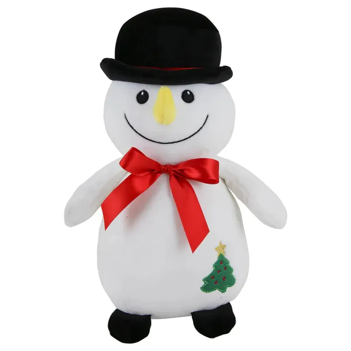 X-34623-SNOWC SNOWMAN PLUSH 8"