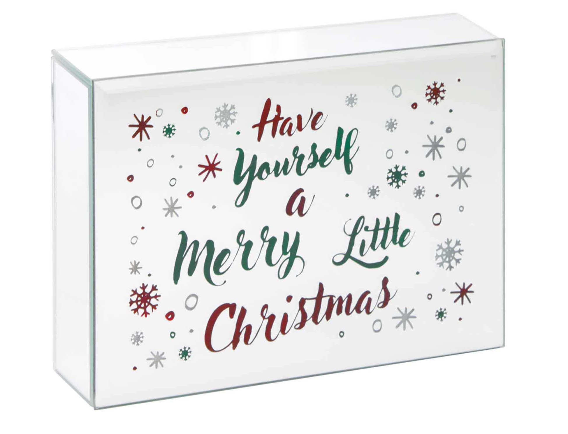 LP68415 LIGHT BOX HAVE YOURSELF MERRY XMAS