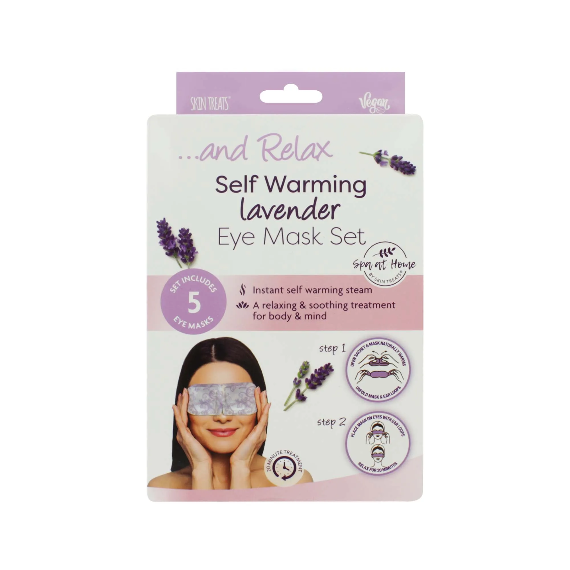 ST-HEM5 SKIN TREATS 5 SELF WARMING EYE MASK SET