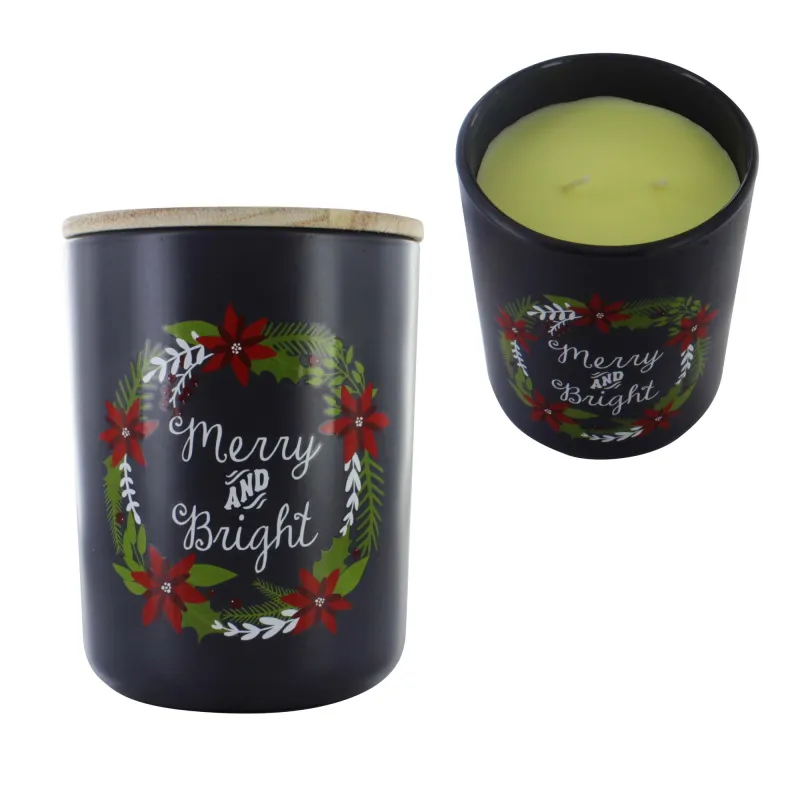 MERRY & BRIGHT 2 WICK CANDLE 15oz