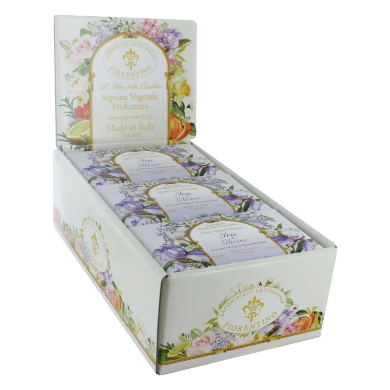 ES-52-C IRIS & GLICINE SOAPS 250g x6