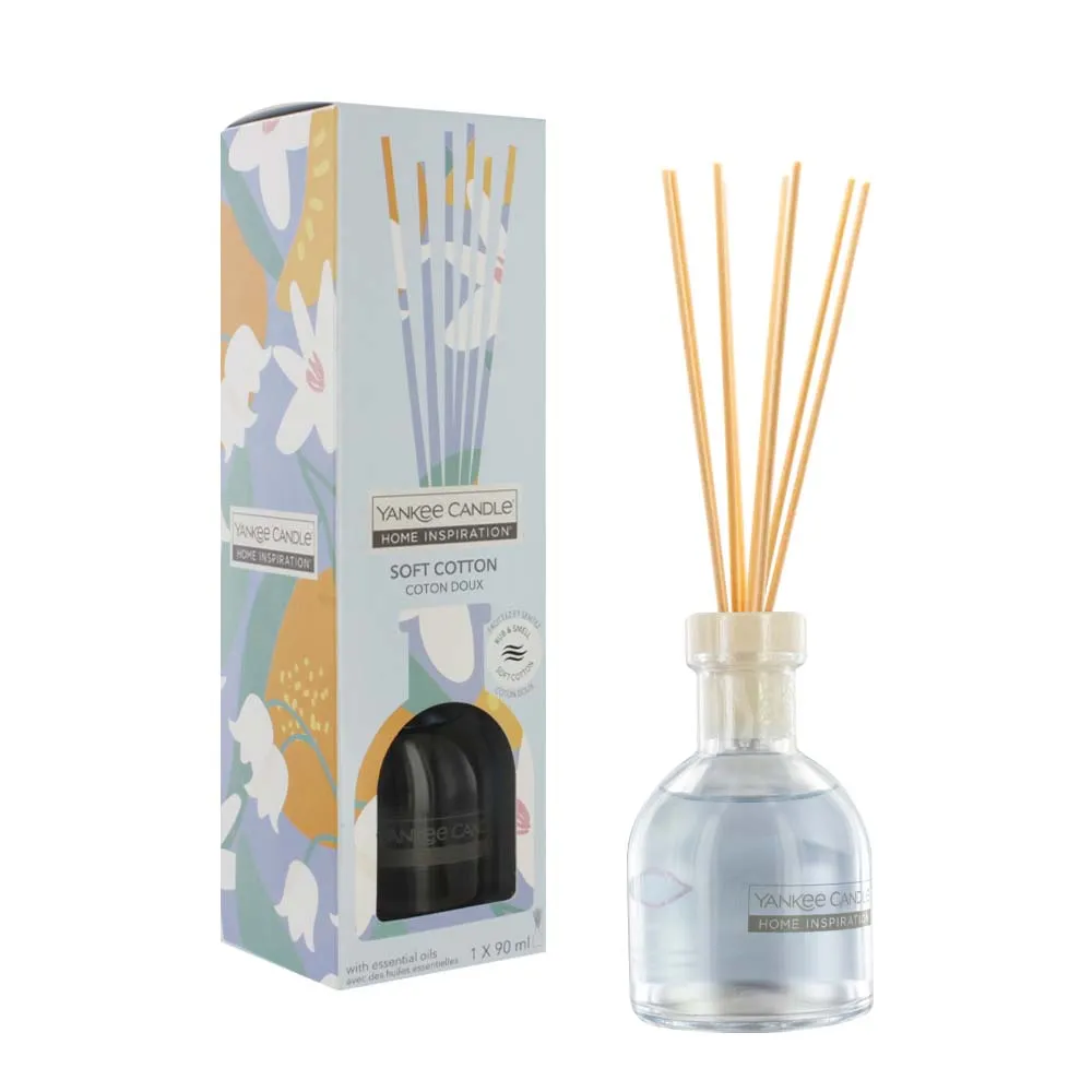 YANKEE SOFT COTTON DIFFUSER 90ml