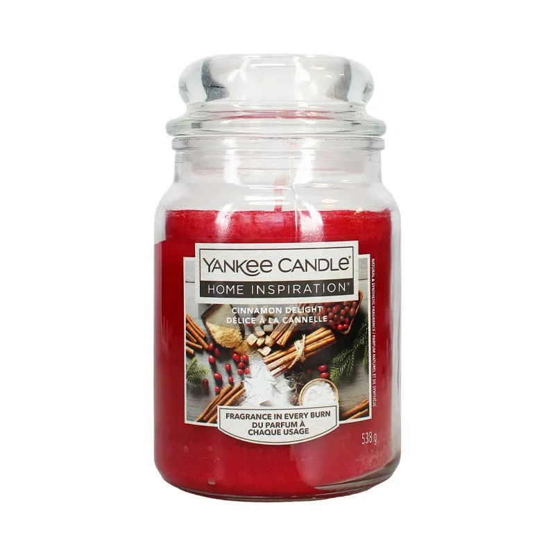 YANKEE CANDLE HOME INSPIRATION CINNAMON 538g x 4