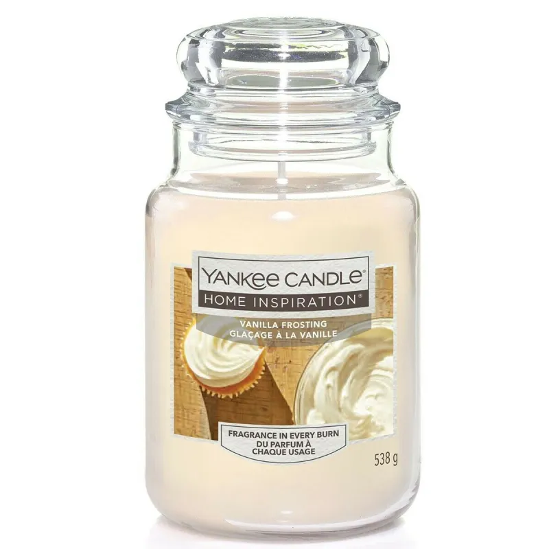 YANKEE CANDLE HOME INSPIRATION VANILLA FROSTING 538g x 4