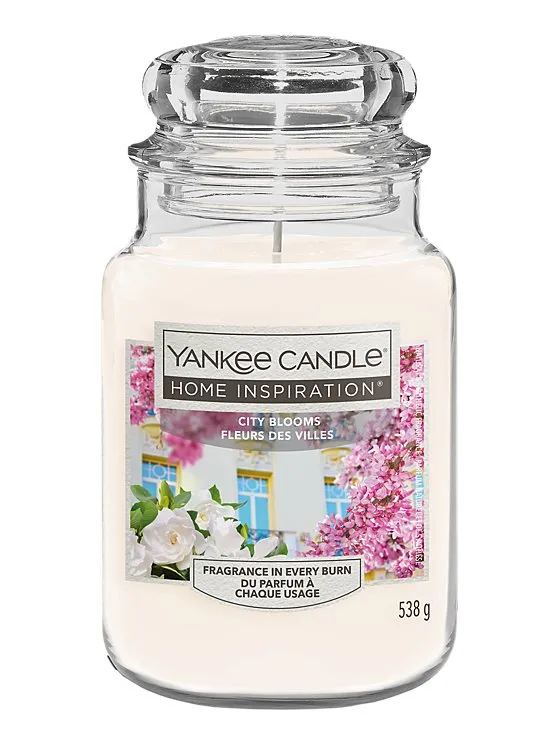 YANKEE CANDLE HOME INSPIRATION CITY BLOOMS 538g x 4
