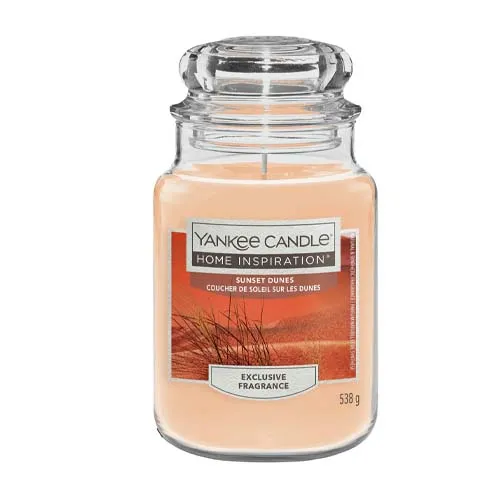 YANKEE CANDLE HOME INSPIRATION SUNSET DUNES 538g x 4