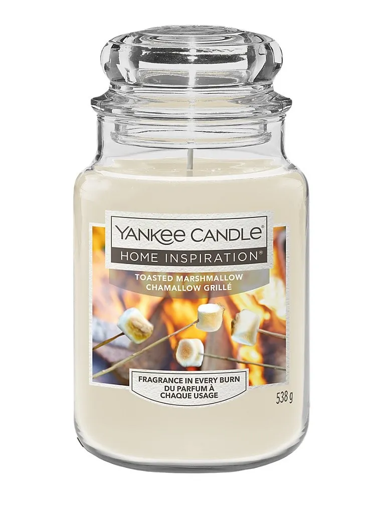 YANKEE CANDLE HOME INSPIRATION TOASTED MARSHMALLOW 538g x 4