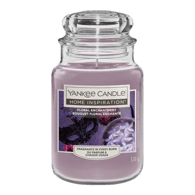YANKEE CANDLE HOME INSPIRATION FLORAL ENCHANTMENT 538g x 4