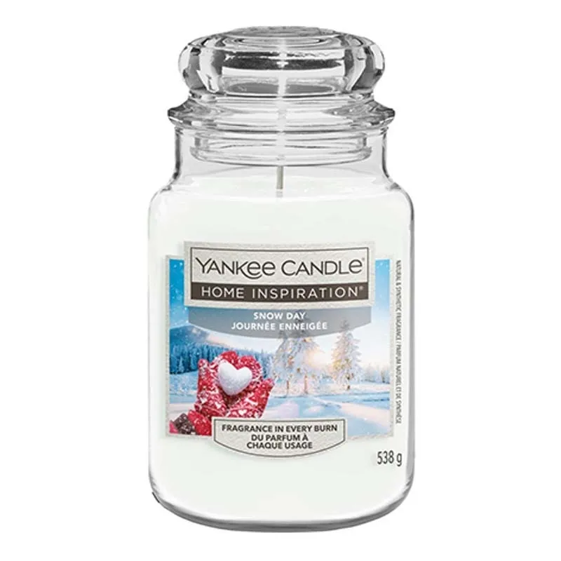 YANKEE CANDLE HOME INSPIRATION SNOW DAY 538g x 4