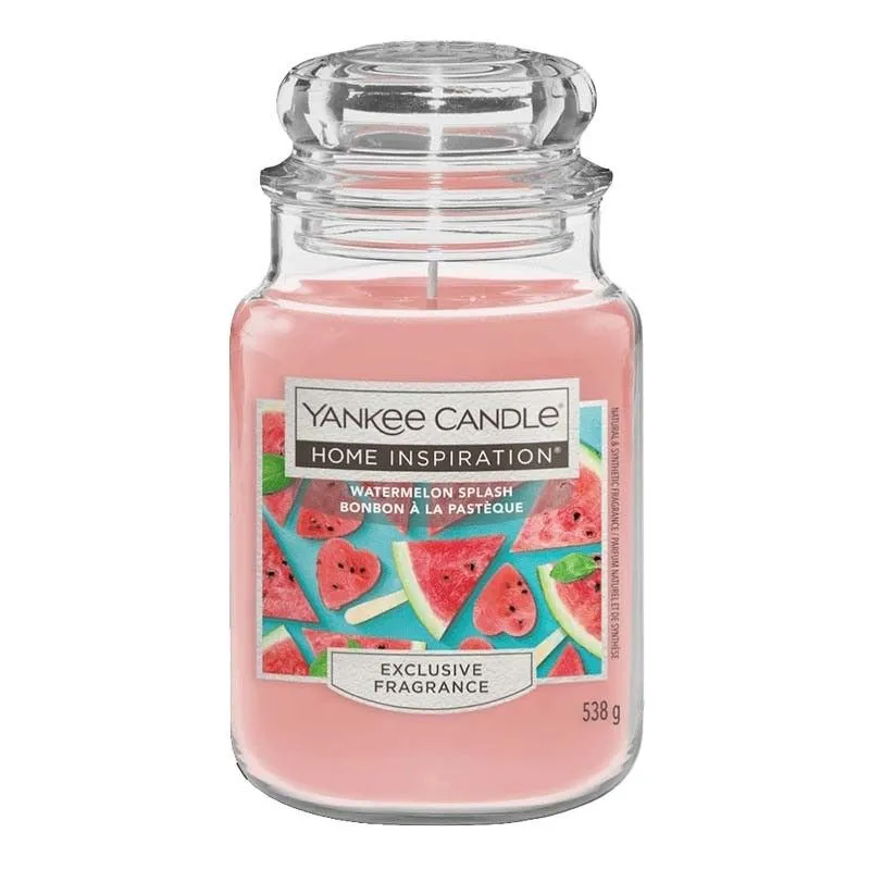YANKEE CANDLE HOME INSPIRATION WATERMELON SPLASH 538g x 4