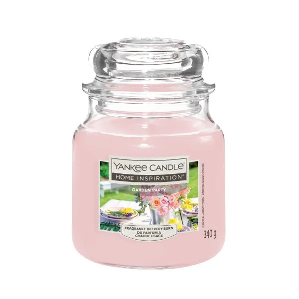 YANKEE CANDLE HOME INSPIRATION GARDEN PARTY 340g x4