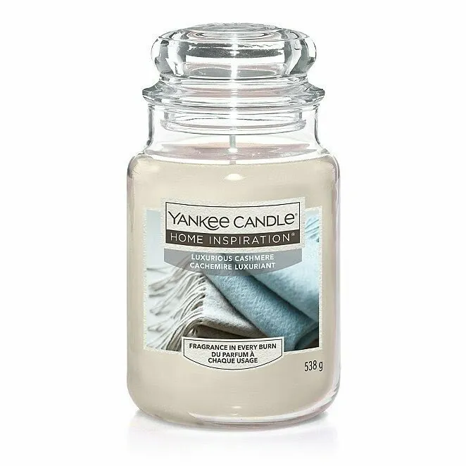 YANKEE CANDLE HOME INSPIRATION LUX CASHMERE 538g x 4