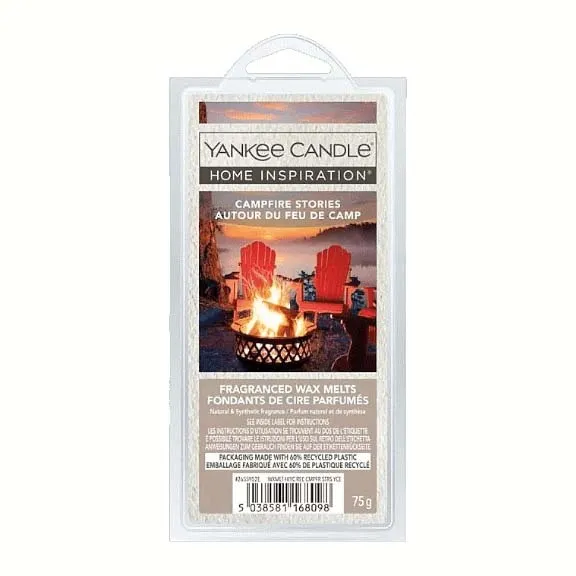 YANKEE WAX MELTS 75g CAMPFIRE STORIES