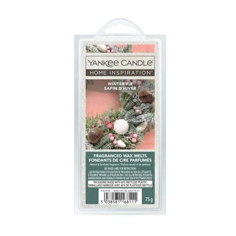 YANKEE WAX MELTS 75g WINTER FIR