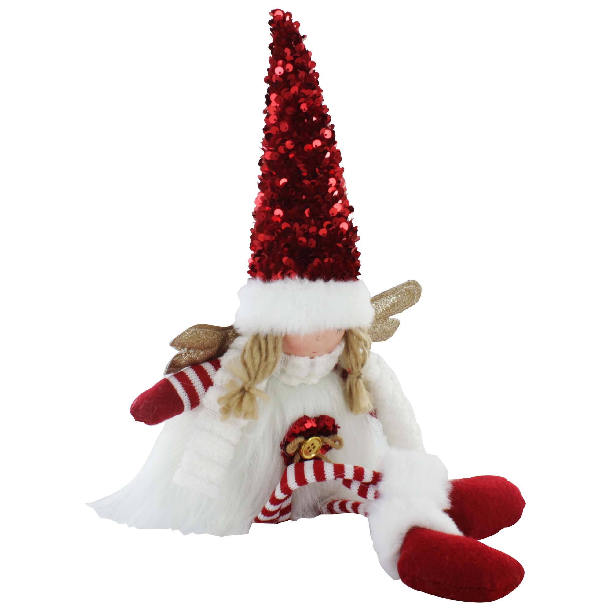 240967-2 GNOME FAIRY DECORATION H44cm