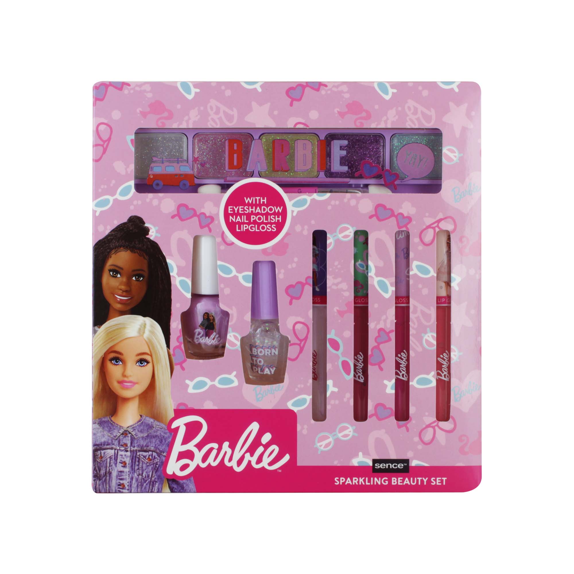 168951 BARBIE 7pce SPARKLING BEAUTY SET