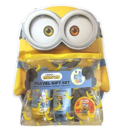 2043534 MINION 4pce TRAVEL GIFT SET